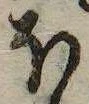 𛃀の位置