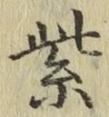 字紫