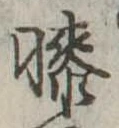 Đã định vị 膝