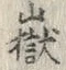 嶽の位置