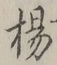文字楊