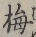 Chữ 梅