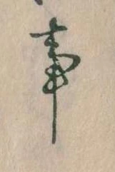 事の位置