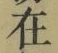 Chữ 在