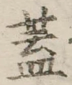 蓋の位置