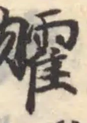 臛の位置