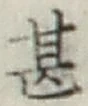 글자 甚