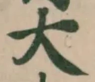 大の位置