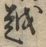 越 위치 확인됨