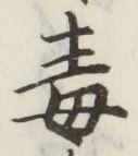 글자 毒