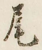 尾 위치 확인됨