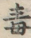 글자 毒