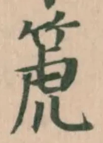 Located 箎