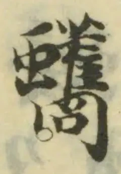 Đã định vị 蠵