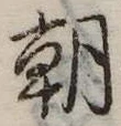 朝の位置