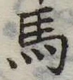 馬 위치 확인됨