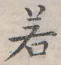 若 위치 확인됨