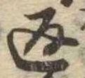 返の位置