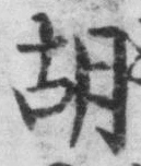 글자 胡