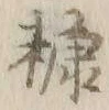 글자 糠