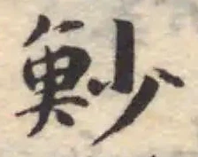魦の位置