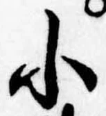 小の位置