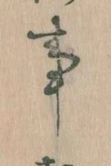 事の位置
