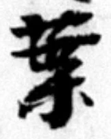 글자 葉