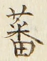 Character 蕃