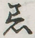 着の位置