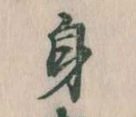 身の位置
