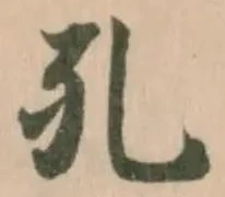 孔の位置
