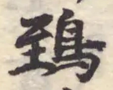 鵄の位置