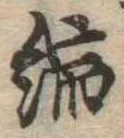 縮の位置