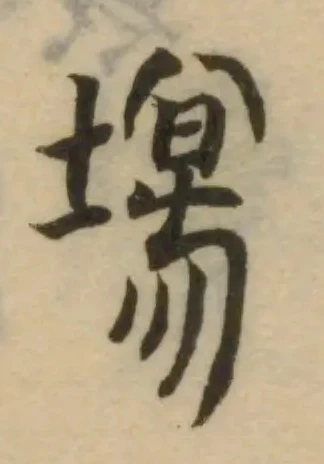 塲の位置