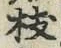 字枝