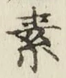 글자 素