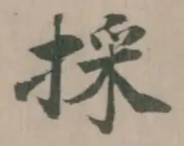 採の位置
