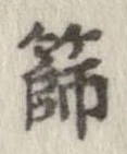 篩の位置