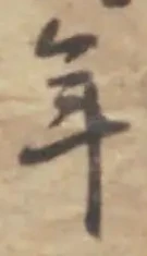文字年