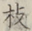 字枝