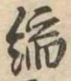 縮の位置
