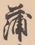 文字蒲