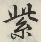 字紫