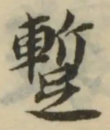 蹔の位置