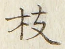 字枝
