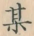 Character 某