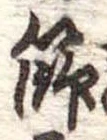篩の位置