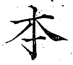 글자 本