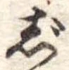 じの位置